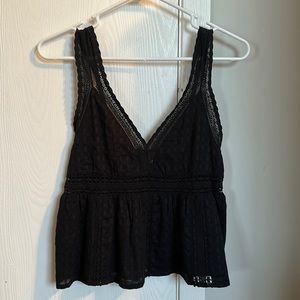 Black American Eagle Top